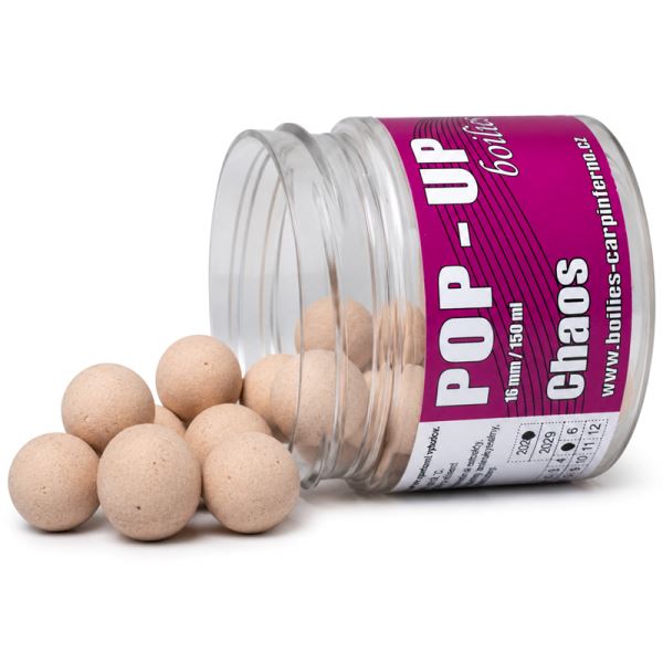 Carp Inferno Plovoucí Boilie Pop-Up Chaos 16 mm 150