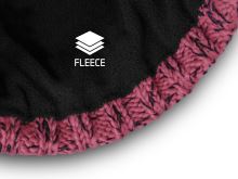 Delphin Pletená Zimní Čepice Queen Love (1)