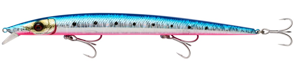 Savage gear wobler barra jerk sinking pinkbelly sardine 19 cm 29 g