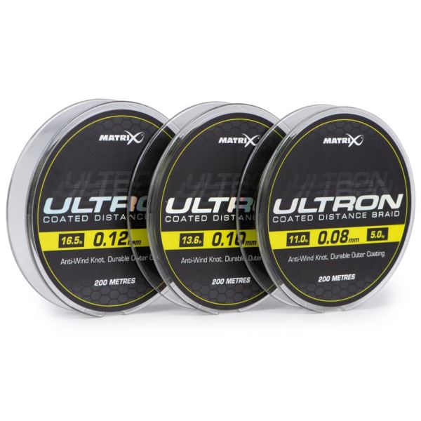 Matrix Splétaná Šňůra Ultron Coated Braid 200 m