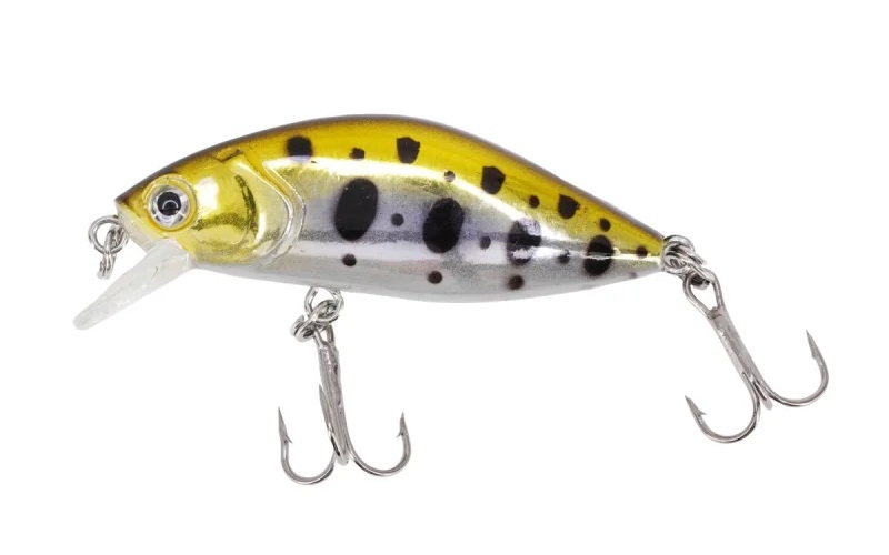 Spro wobler power catcher flatter sinking gold trout 4,5 cm 4,3 g