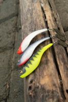 Black Cat Nástraha Mad Flash Spin Tail Shock Perch 14 cm 82 g (13)