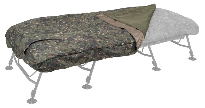 Trakker přehoz na lehátko rlx bed cover wide camo