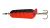 Abu Garcia Plandavka Atom Spoon Sinking Black And Red