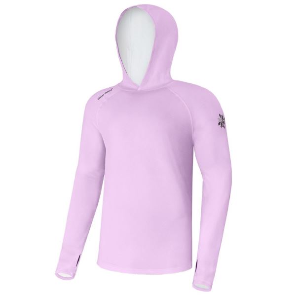 Giants Fishing Funkční Tričko S Dlouhým Rukávem UV50+ Hoodie Purple