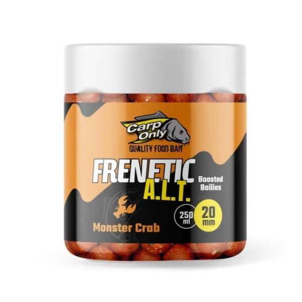 Carp Only Dipované Boilies Frenetic A.L.T. Monster Crab 250 ml