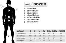Geoff Anderson Bunda Dozer 6 Černá (1)