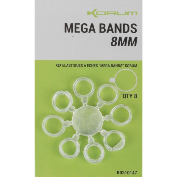 Korum Silikonové Kroužky Mega Bands 8 mm