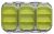 Daiwa Vodotěsná Krabička Waterproof Sealed Unit Case 900 Zelená - 9 Přihrádek