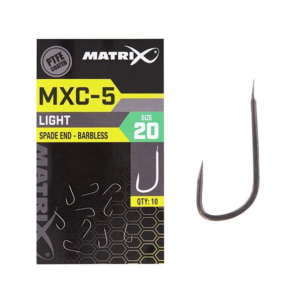 Matrix Háčky MXC-5 Barbless Spade  10 ks
