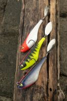 Black Cat Nástraha Mad Flash Spin Tail Red Head 14 cm 82 g (6)
