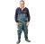 Shakespeare Prsačky Sigma Nylon PVC Vhest Wader Cleated Sole