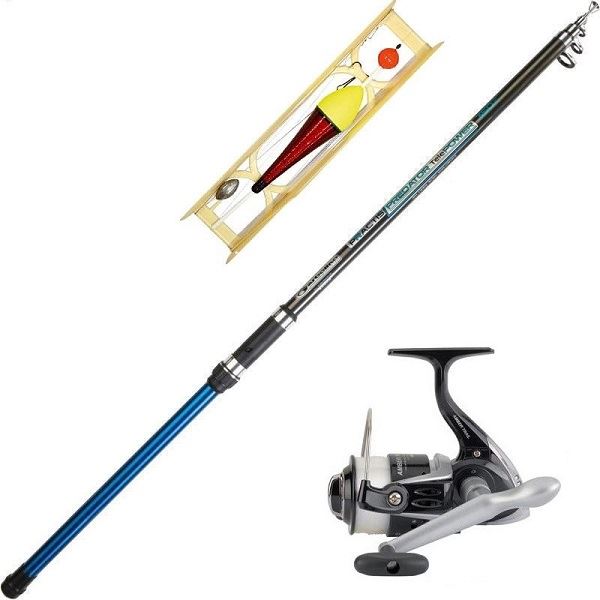 Garbolino Prut Practis Predator 3,5 m 80-150 g + naviják Amber Trail