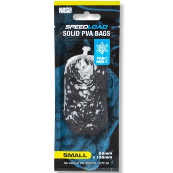 Nash pva sáčky speedload solid pva bags fast melt - small