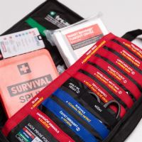 Survival Rybářská Lékarnička First Aid Kit Slimline Black (7)