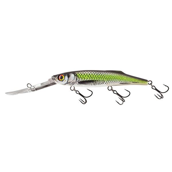 Salmo Wobler Freediver Super Deep Runner Silver Chartreuse Shad 12 cm 24 g
