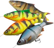 Savage Gear Gumová Nástraha 4D Line Thru Roach Firetiger (2)