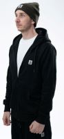 Nash Mikina Make It Happen Badge Zipped Hoody Black (3)