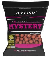 Jet Fish Boilie Mystery Jahoda/Moruše New 3 kg - 24 mm
