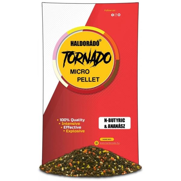Haldorádó Pelety Tornado Micro Pellets 400 g 2 mm