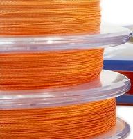Intech First Splétaná Šňůra Braided Line Braid X4 Orange 150 m (1)