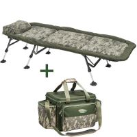 Mivardi Lehátko Stealth Flat6 + Kaprařská Taška Stealth Zdarma