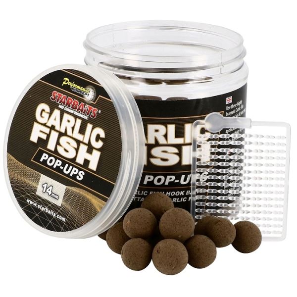 Starbaits Boilie Plovoucí Garlic Fish 80 g