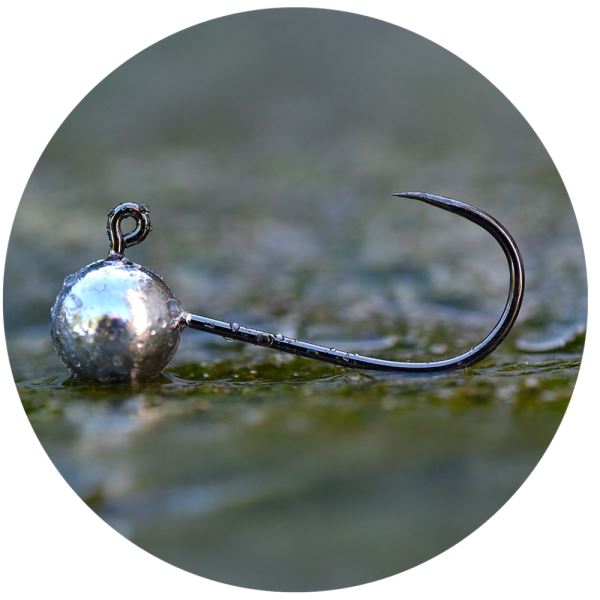 RedBass Bezprotihrotá Jigová Hlavička Sickle 5 ks 8