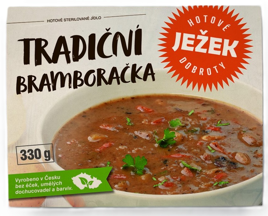 Levně Ježkovy krabičky tradiční bramboračka 330 g