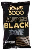 Sensas krmítková směs 3000 Dark Salty (Černé - slané) 1 kg-Gardons