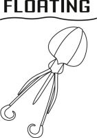 Black Cat Podvodní Splávek Calamar U-Float Natural 20 g (5)