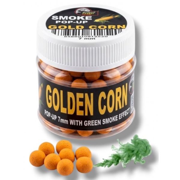 Method Feeder Fans Plovoucí Boilies Pop Up Smoke Ball 7 mm 50 ml