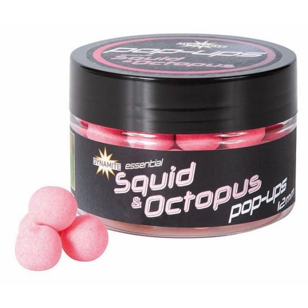 Dynamite Baits Pop-Up Fluro Squid Octopus 12 mm