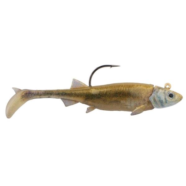 Berkley Gumová Nástraha Powerbait Minnotator Golden Shiner 2 ks