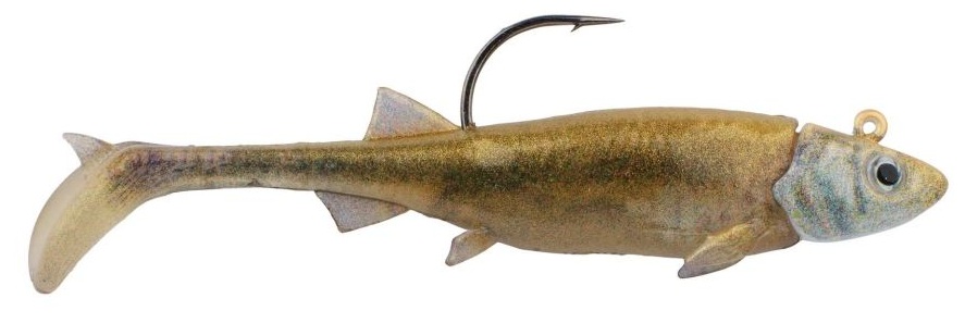 Berkley gumová nástraha powerbait minnotator golden shiner 2 ks - 7,5 cm 7 g