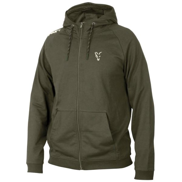 Fox Mikina Collection Green Silver Lightweight Hoodie