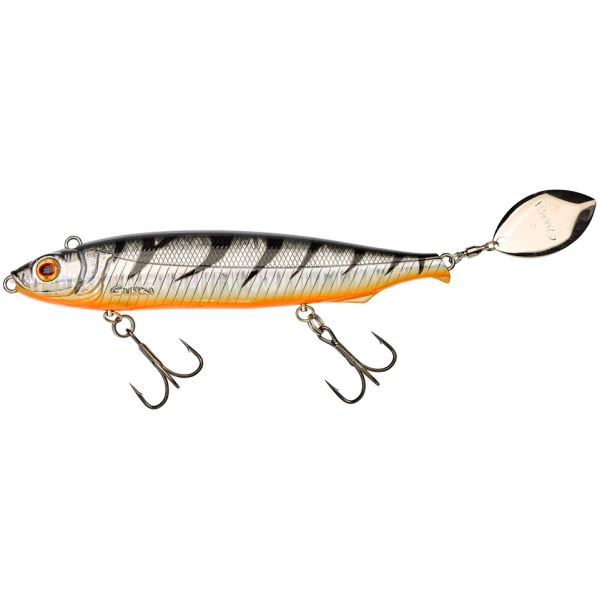 Gunki Wobler Drag Spin S HL Silver Perch - 13 cm 32,4 g