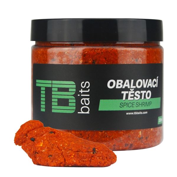 TB Baits Obalovací pasta Spice Shrimp 200 ml