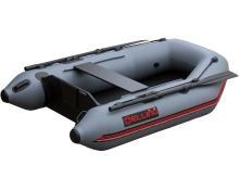 Elling Člun T200 Široký S Pevnou Skládací Podlahou Šedý 200