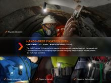 Fenix Nabíjecí Čelovka HM61R Amber V2.0 (10)