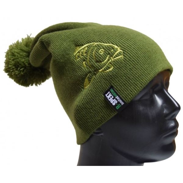 R-SPEKT Kulich Pompom Beanie Khaki