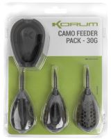 Korum Sada Krmítek Camo Feeder Pack 30 g