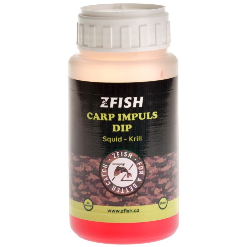 Levně Zfish dip carp impuls 200 ml - squid krill