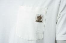 Nash Tričko Make It Happen Badge Pocket T-Shirt Ecru (2)