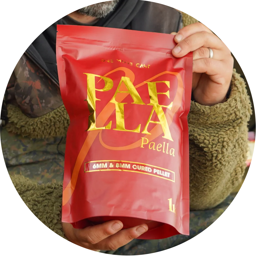 Levně One more cast pelety paella pellet mix 1 kg 6 mm & 8 mm