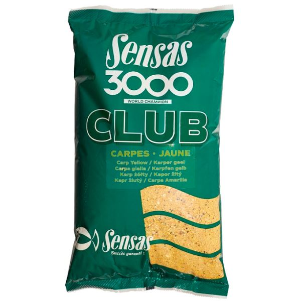 Sensas Krmení 3000 Club 2,5 kg Kapr Žlutý