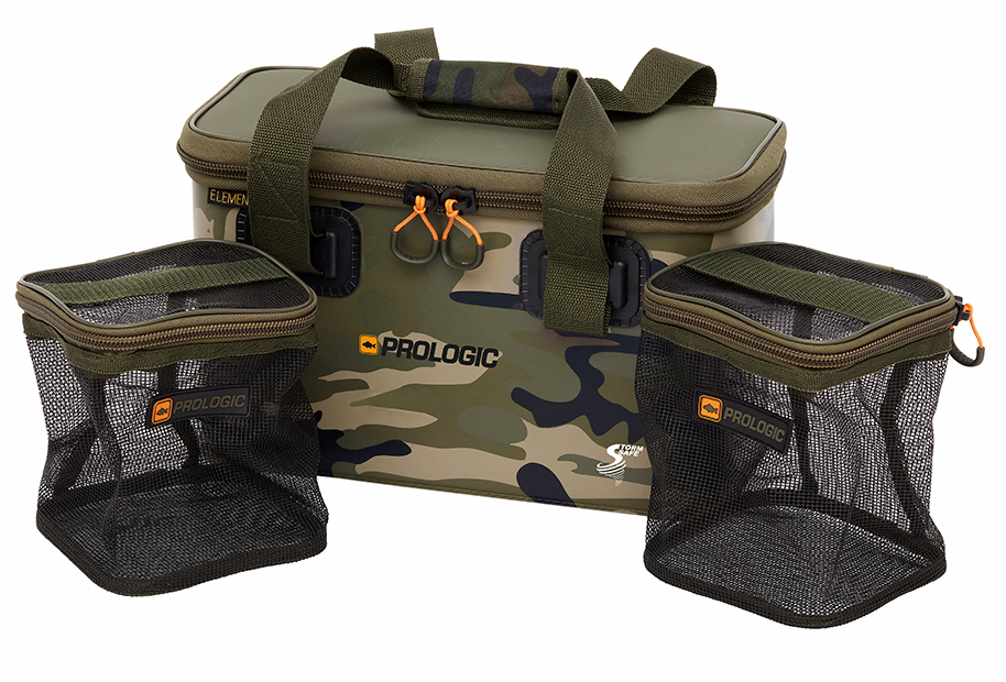 Prologic chladící taška element storm safe cool & 2x medium air dry bait bag 12 l
