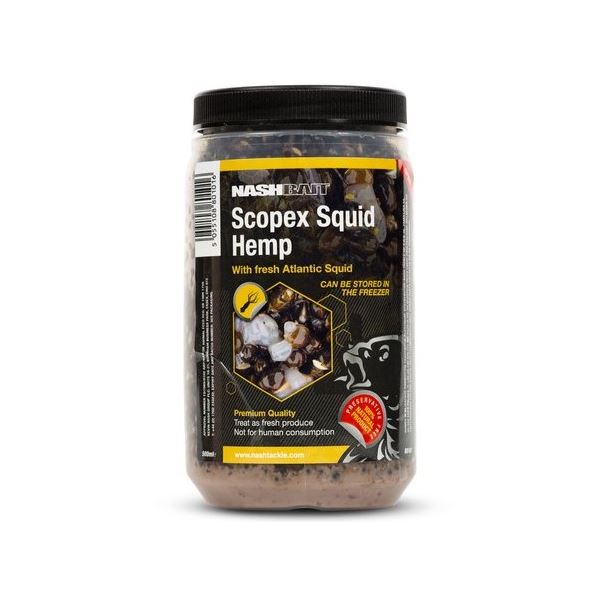 Nash Partikl Scopex Squid Hemp