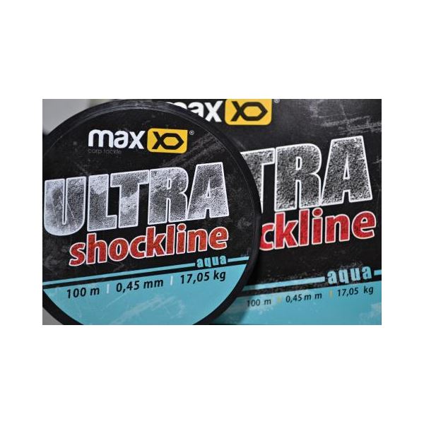 Maxxo Šokový vlasec Ultra Shockline100 m Průměr 0,60mm / Nosnost 27,80 kg