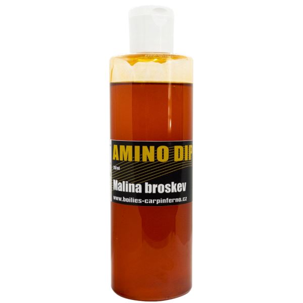 Carp Inferno Amino Dip Nutra Line 250 ml Malina Broskev